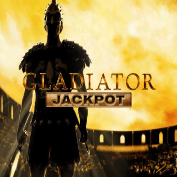Gladiator Jackpot slot logo by Playtech at Cashed Casino