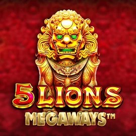 Play the 5 Lions Megaways slot by Pragmatic Play on Cashed Casino