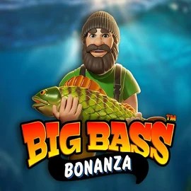 Big Bass Bonanza game by Pragmatic Play – logo hosted on Cashed Casino