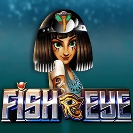 Fish Eye slot logo by Pragmatic Play at Cashed Casino