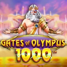 Gates of Olympus 1000 casino game by Pragmatic Play – featured logo at Cashed Casino