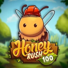 Slots logo of Honey Rush 100 from Play’n GO at Cashed Casino