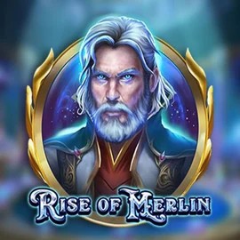 Rise of Merlin game by Play’n GO – logo hosted on Cashed Casino
