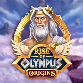 Slots logo of Rise of Olympus Origins from Play’n GO at Cashed Casino