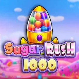 Sugar Rush 1000 slot visual from Pragmatic Play available on cashedcasinos.net